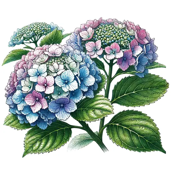 Hydrangea, a beautiful plant for summer flowering in North Carolina gardens.