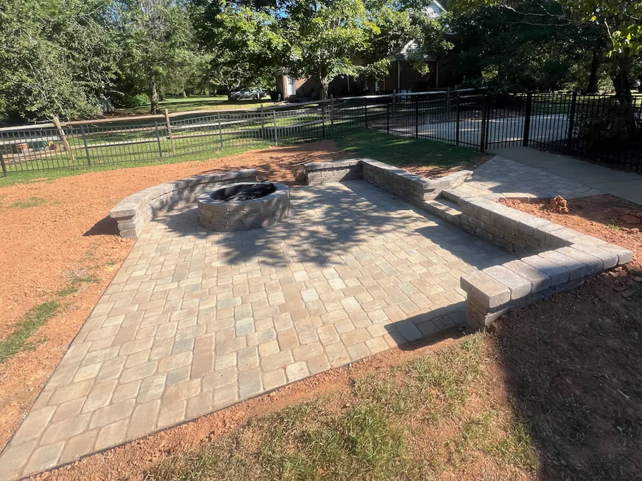 After: Providence Forest Patio